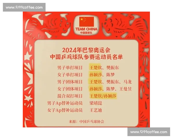 2024巴黎奥运会乒乓球赛程全揭秘，国乒冲金不容错过！